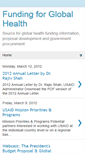 Mobile Screenshot of healthfunding.blogspot.com