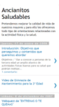 Mobile Screenshot of ancianitossaludables.blogspot.com