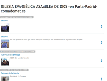 Tablet Screenshot of igrejadeparlamadrid.blogspot.com