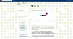 Desktop Screenshot of lawebenenlasalud.blogspot.com