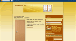 Desktop Screenshot of ablakbazar.blogspot.com