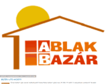 Tablet Screenshot of ablakbazar.blogspot.com