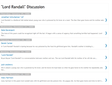 Tablet Screenshot of lordrandall.blogspot.com