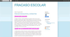 Desktop Screenshot of agustina-fracasoescolar.blogspot.com