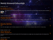 Tablet Screenshot of mainlyscience-gisboyshigh.blogspot.com