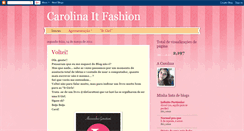 Desktop Screenshot of carolinaitfashion.blogspot.com