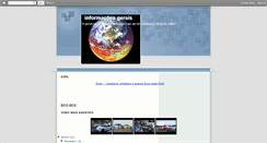 Desktop Screenshot of infgerais.blogspot.com