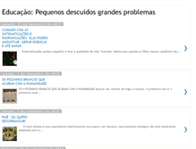 Tablet Screenshot of pequenosdescuidosgrandesproblemas.blogspot.com