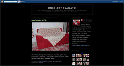 Desktop Screenshot of onixartesanato.blogspot.com