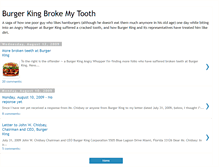 Tablet Screenshot of burgerkingbrokemytooth.blogspot.com