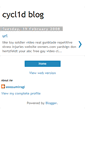Mobile Screenshot of cycl1d.blogspot.com