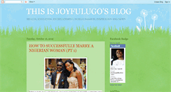 Desktop Screenshot of joyfulugo.blogspot.com