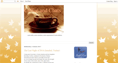 Desktop Screenshot of coffeeandchats.blogspot.com