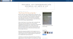 Desktop Screenshot of polarismag.blogspot.com