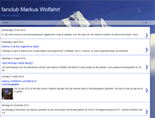 Tablet Screenshot of fanclubmarkuswolfahrt.blogspot.com