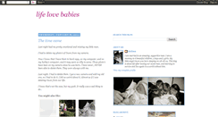 Desktop Screenshot of lifelovebabies.blogspot.com