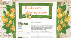 Desktop Screenshot of believersbungalow.blogspot.com