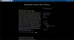 Desktop Screenshot of orlandonewsandtrivia.blogspot.com