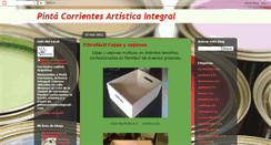 Desktop Screenshot of pintacorrientes.blogspot.com