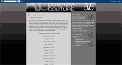 Desktop Screenshot of customvinylcouture.blogspot.com