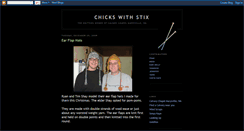 Desktop Screenshot of chickswithstix.blogspot.com