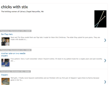 Tablet Screenshot of chickswithstix.blogspot.com