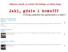 Tablet Screenshot of najlepsze-prezenty.blogspot.com