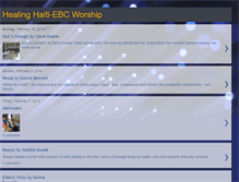 Tablet Screenshot of healinghaiti-ebcworship.blogspot.com