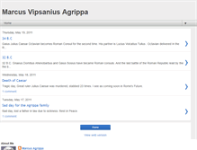 Tablet Screenshot of marcusagrippawcs.blogspot.com