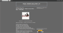 Desktop Screenshot of jazzfromgallery41.blogspot.com