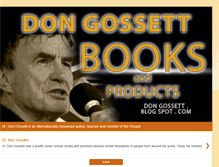 Tablet Screenshot of dongossett.blogspot.com