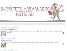 Tablet Screenshot of inspector-marmalade.blogspot.com