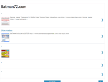 Tablet Screenshot of batman72com.blogspot.com