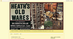 Desktop Screenshot of heathsoldwarescollectables.blogspot.com