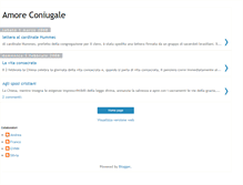 Tablet Screenshot of amoreconiugale.blogspot.com