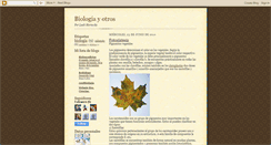 Desktop Screenshot of bioleah.blogspot.com