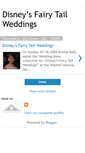 Mobile Screenshot of disneysfairytailweddings.blogspot.com