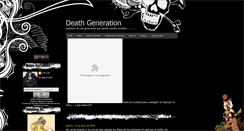 Desktop Screenshot of deathgeneration.blogspot.com