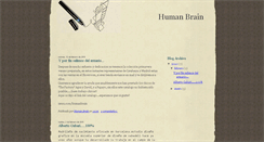 Desktop Screenshot of humanbrainspain.blogspot.com