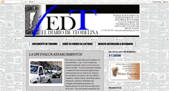 Desktop Screenshot of eldiarioteodelina.blogspot.com