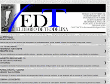 Tablet Screenshot of eldiarioteodelina.blogspot.com