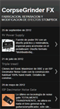 Mobile Screenshot of corpsegrinderfx.blogspot.com