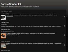 Tablet Screenshot of corpsegrinderfx.blogspot.com