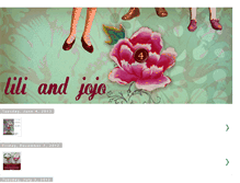 Tablet Screenshot of liliandjojo.blogspot.com