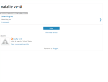 Tablet Screenshot of natalieventi.blogspot.com