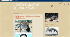 Desktop Screenshot of buaya-sarawak.blogspot.com