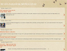 Tablet Screenshot of buaya-sarawak.blogspot.com