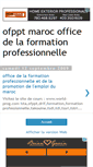 Mobile Screenshot of ofppt-maroc.blogspot.com