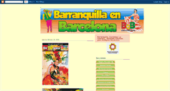 Desktop Screenshot of barranquillaenbarcelona10.blogspot.com