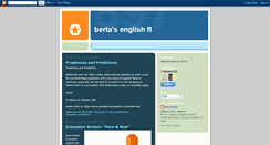 Desktop Screenshot of berumanenglish.blogspot.com